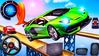 Mega Ramp Car Racing Master Simulator  GT Impossible Sport Car Racing 3D  Android  GamePlay [upl. by Annohsak]