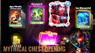 castle crush mythical chest opening castle crush msr gaming [upl. by Nyrehtac849]