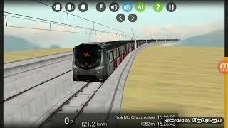 Hmmsim 2 KCR East Rail Line Sheung Shui to Lok Ma Chau [upl. by Mauricio]