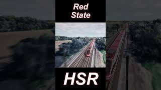 Nebraska HSR highspeedrail train railroad railway transit trainsimulator [upl. by Flannery]