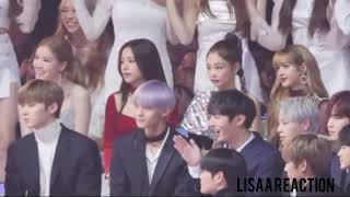 Blackpink reaction momoland best female group award MMA 2018 [upl. by Eymaj]