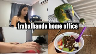 TRABALHO DE JOVEM APRENDIZ home office  dia comigo [upl. by Larochelle]