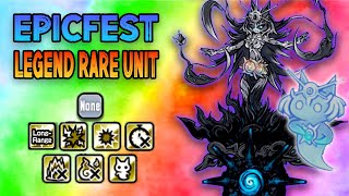 The Battle Cats  Izanami of Dusk Izanami of Eventide NEW EPICFEST Legend Rare Unit v133 Review [upl. by Batista]