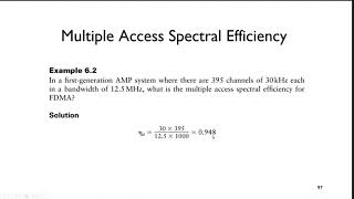 FDMA spectral efficiency amp TDMA spectral efficiency with math in wireless network in bangla [upl. by Kippar920]