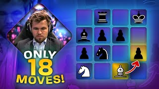 Magnus Carlsen Beats JanKrzysztof Duda in 18 Moves in Meltwater CCT Finals [upl. by Ringe]