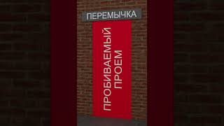 Для тех кто не знает как правильно пробивать дверной проем в кирпичной кладке [upl. by Ellenaj]