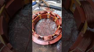 Field coil 30kva rewinding siddiqengineering machine [upl. by Joshua]