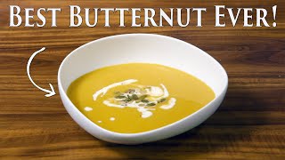 Easy Butternut Squash Soup Recipe Gluten Free [upl. by Weikert]