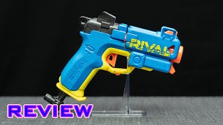 REVIEW Nerf Rival Pilot XXIII100 Blaster  Fun BreakAction Plinker [upl. by Sigrid]