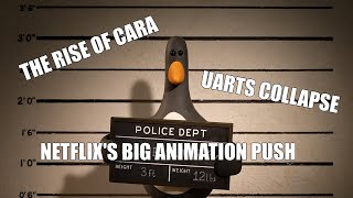 New Social Media App Cara UArts Schools Collapse and Netflixs Big Animation Push [upl. by Kcirednek]