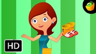 My New Shoes  English Nursery Rhymes  CartoonAnimated Rhymes For Kids [upl. by Mona]