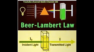 Beer Law  Lambert Law  Lambert law derivationmathematical derivation of beer lambert law [upl. by Osithe]