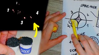 FIRING my HOMEMADE CROSSETTES   Explaining how crossette star works [upl. by Inus]