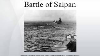 Battle of Saipan [upl. by Uund]