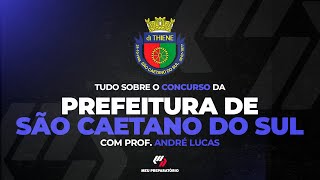 TUDO SOBRE O CONCURSO DA PREFEITURA DE SÃO CAETANO DO SUL SP  PLANEJAMENTO DE ESTUDOS [upl. by Ahsats]