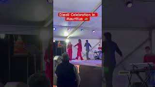 Diwali Celebration in Mauritius 🇲🇺 mauritius indian pahadi family bollywood song enjoy [upl. by Asnerek]