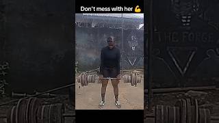 Dont mess with her💪 gymlover motivation mrolympia bodybuilding localgym viral fypシ゚viral [upl. by Odell524]