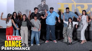 LIVE Dance Performance on Badshah And Children at Morni New Album Song Launch [upl. by Notsirhc]