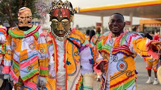 African Biggest Masquerade Festival In Ghana [upl. by Nirret]