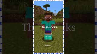 Socks in minecraft 😲😭😲 kyokiimainjhuthnahinbolta music indiangaming minecraft [upl. by Nytsua585]