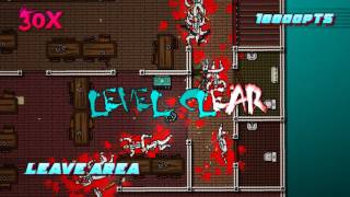 Hotline Miami 2 First Blood 0009850 Speedrun [upl. by Howey]