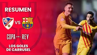 ¡El Barça se mete en 8vos de Copa del Rey sufriendo Resumen del Linares 1  2 FC Barcelona [upl. by Bonne]