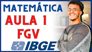 Concurso IBGE 2022  Matemática para recenseador Números Inteiros FGV  Censo demográfico 20202022 [upl. by Efren]