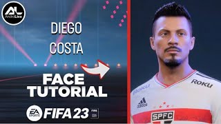 FIFA 23  DIEGO COSTA Face  Stats Tutorial [upl. by Avlis]