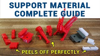 Support material complete guide for 3D printing [upl. by Anikat681]