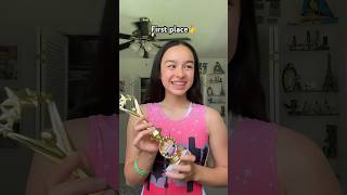 Good but not good enough 🙃😭 Brookemonk fypシ゚ relateable gymnast sports awards viral [upl. by Aimac]