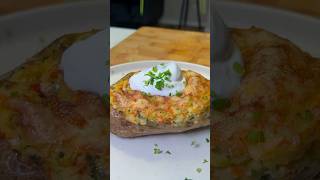 Best Ever Vegan Double Baked Potatoes 🥔✨  Ultimate Cheesy amp Creamy Recipe [upl. by Zinn603]