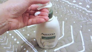 Aveeno Active Naturals Daily Moisturizing Lotion Review [upl. by Ynettirb51]