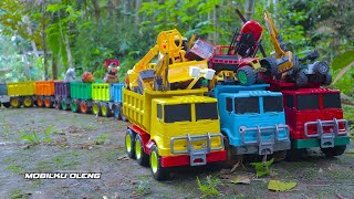 EXCAVATOR LESU ET30H MEGA RC TRUCKS RC TRACTORS RC MACHINES COLLECTION KABOLITE K350200 DIGGER [upl. by Hanny]