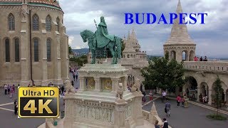 Budapest Hungary is one of the most beautiful cities in Europe  the pearl of the Danube  4K [upl. by Copland]