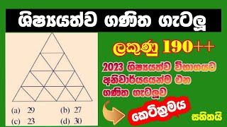 5 ganitha gatalu  5 wasara ganitha getalu  grade 5 ganitha getalu  5 wasara ganithaya  4 wasara [upl. by Atiuqrahs132]