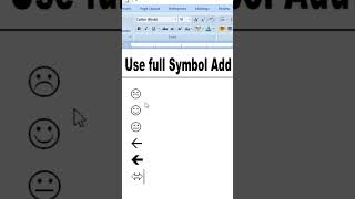 Usefull Symbol 💻👌microsoftwordvirulshorts [upl. by Einahpats474]