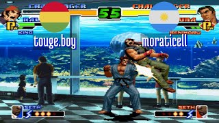 FT5 kof2000 tougeboy BO vs moraticell AR King of Fighters 2000 Fightcade Oct 16 [upl. by Lohrman]