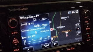 Mitsubishi Outlander PHEV fully electric mode gasoline mode switching [upl. by Edlun437]