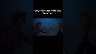 girls vs boys who is the best all time  girls vs boys meme animeedit which class you are right now [upl. by Rona]