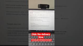 फ़यदा Users Ko DTDC Lite Delivery Time [upl. by Hennessy734]