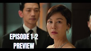 RED SWAN DramaEpisode 1  2 Preview EngSub ExplainedNew Kdrama Kim Ha Neul amp Rain [upl. by Raual]