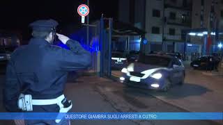 CROTONE QUESTORE GIAMBRA SUGLI ARRESTI A CUTRO [upl. by Anoj]