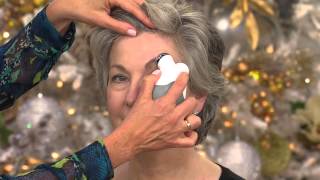 NuFACE Mini AtHome Microcurrent Facial Toning Device with Gabrielle Kerr [upl. by Esylla110]