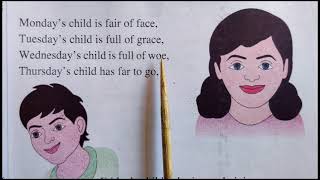 51 Digital Lecture Class03 English  quotMondays child is fair to facequot [upl. by Ssitruc]