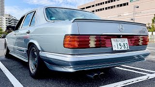 83 Mercedes 500SEL AMG Ultimate Exhaust Sound Compilation [upl. by Hatch]