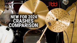 Meinl Cymbals  New for 2024 Crashes Comparison Demo [upl. by Placeeda713]