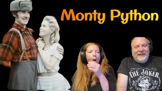 Monty Python  The Parrot Sketch Lumberjack and fish slapping Reaction [upl. by Spiegelman27]