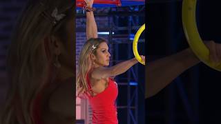 NinjaWarrior with style💃🏽💪🏻👀 girlpower nbc shorts youtubeshorts ninjawarrior [upl. by Tome438]