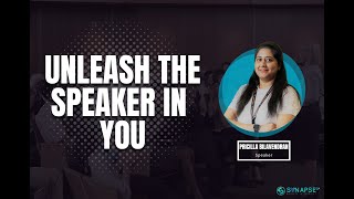 Unleash the Speaker in YOU [upl. by Noleta]