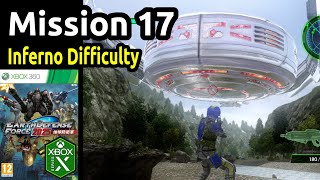 Earth Defense Force 2025  Mission 17  Inferno Difficulty  Solo Ranger  Xbox 360Xbox Series X [upl. by Airetnuhs]